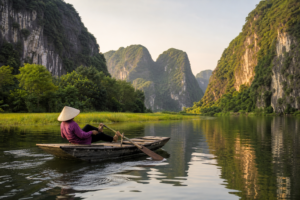 Ninh Binh Tam Coc boat