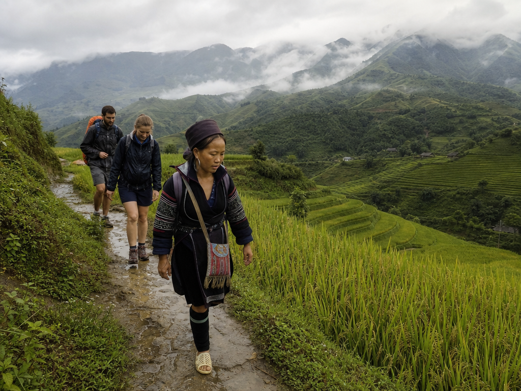 hướng dẫn leo núi sapa
